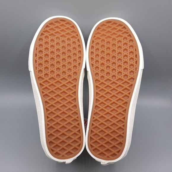 NEW Vans Sk8-Hi Top 138 Decon Big Check Macadamia Checkerboard Women's Size 5.5 - Picture 9 of 11